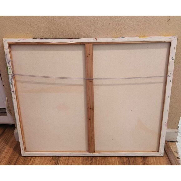 Monica Hernandez "BLOOMING JUSTICE" Acrylic Canvas 30x24" 1/1 Original Painting - Picture 2 of 2